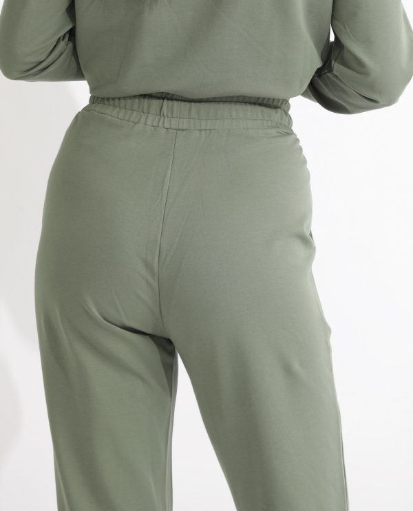 Mid Rise Ankle Length Track Pants