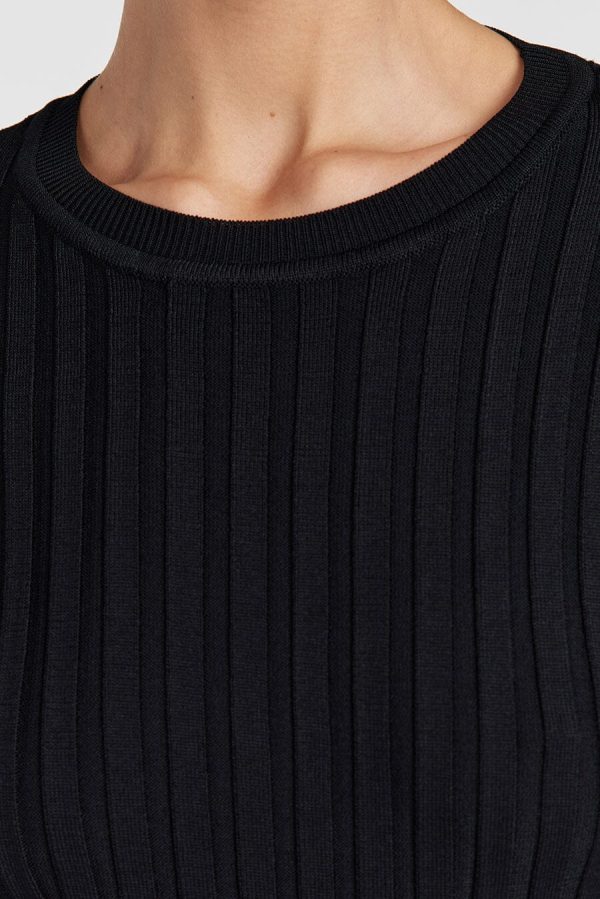 Long-Sleeve Knit Top