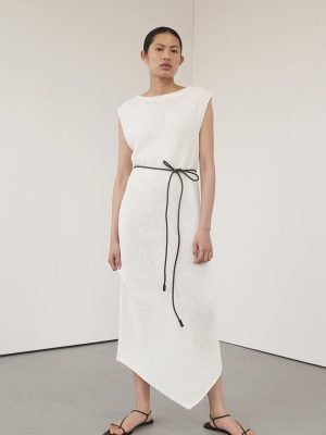 Off-White Midi Dress