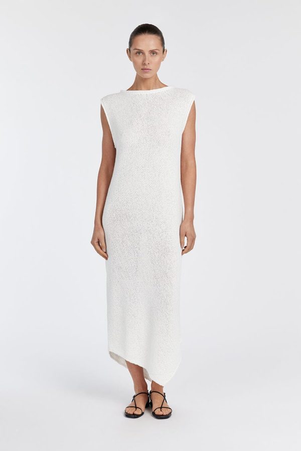 Off-White Midi Dress
