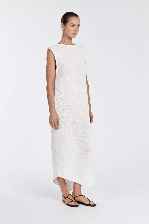 Off-White Midi Dress
