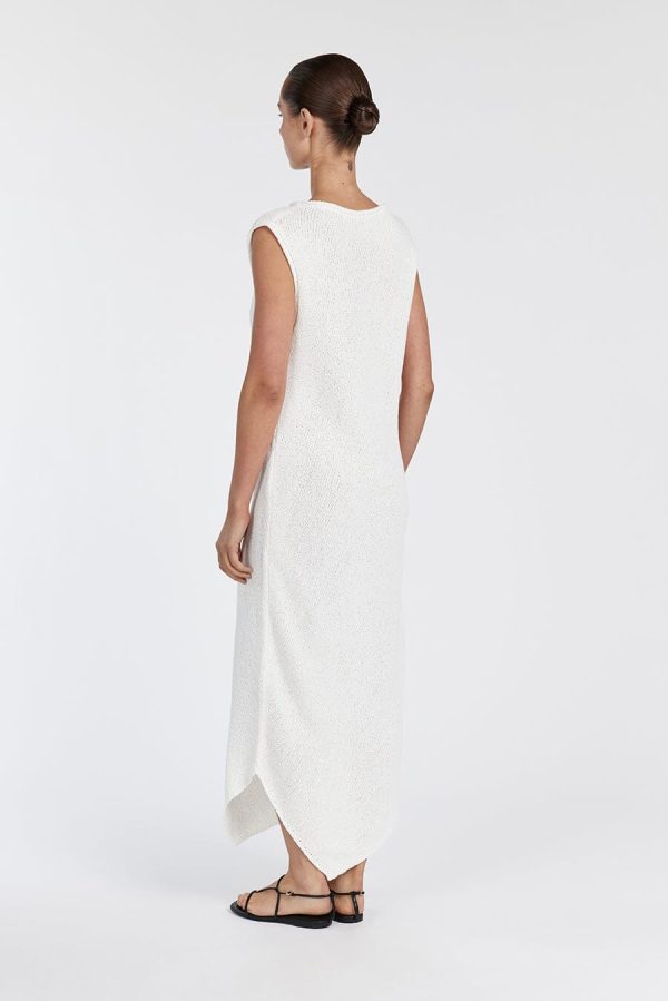 Off-White Midi Dress