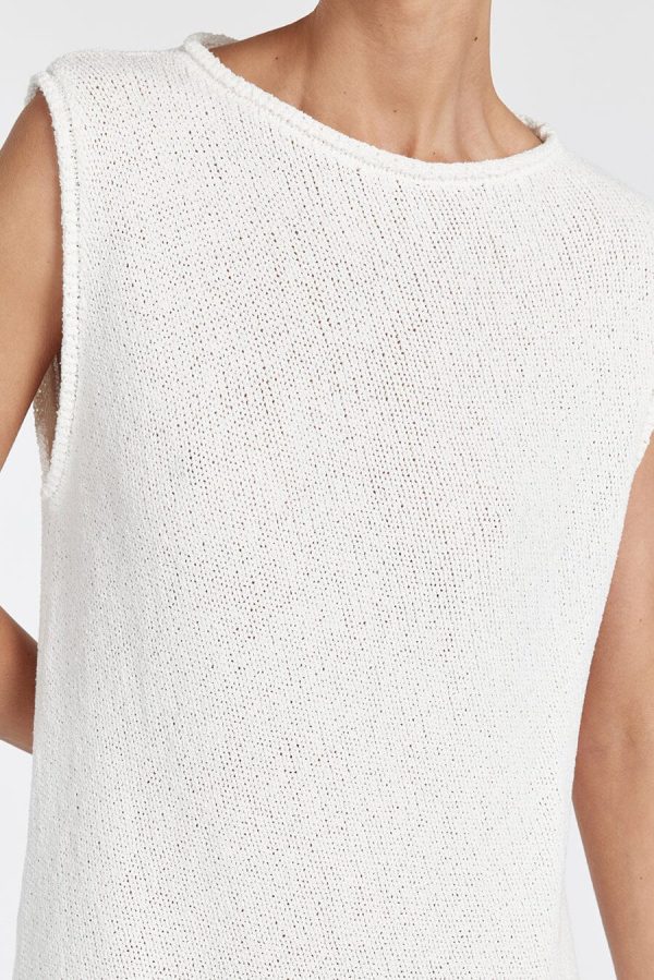 Off-White Midi Dress