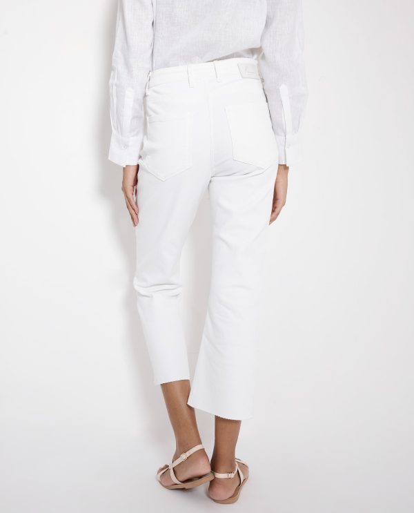 White Cotton Jeans