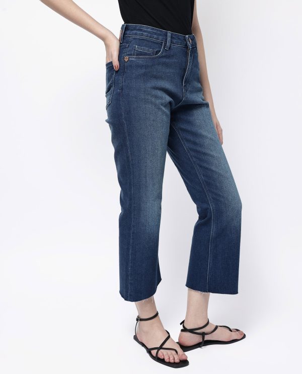 Dark Blue Cotton Jeans