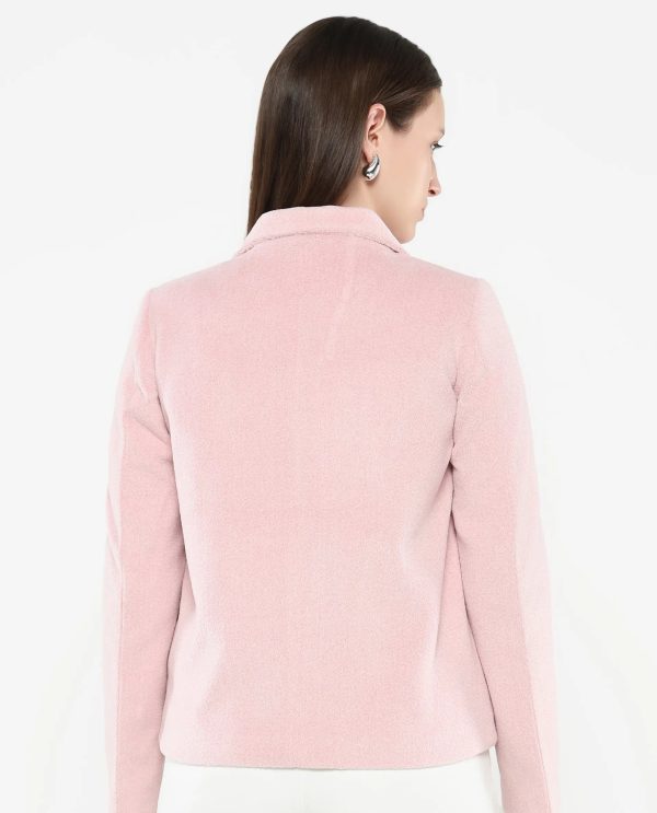 Light Pink Plain Jacket