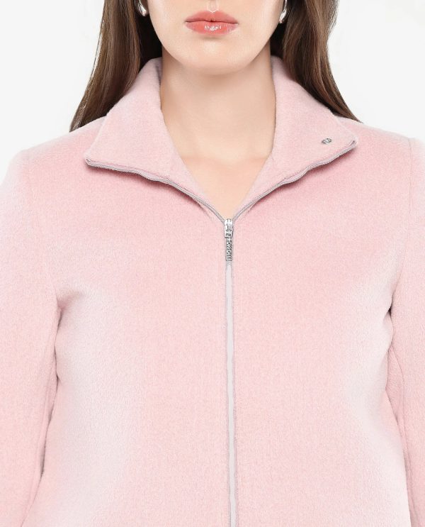 Light Pink Plain Jacket