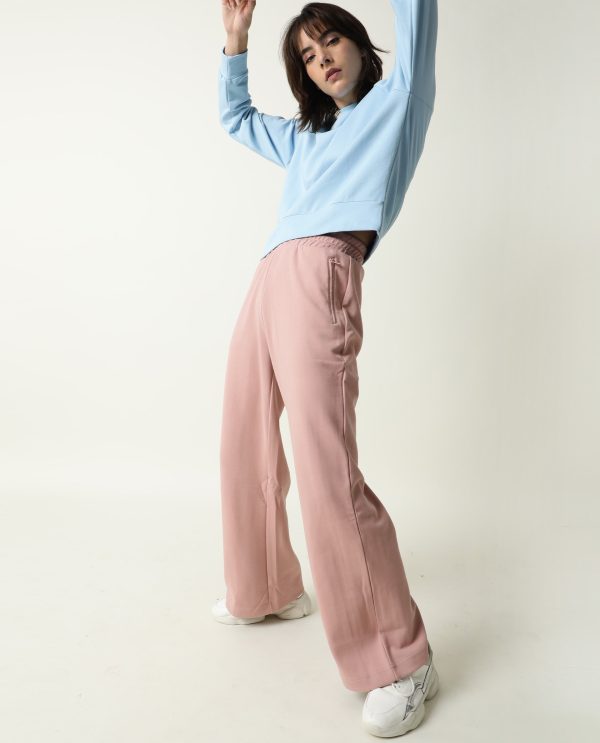 Mid Rise Ankle Length Track Pants