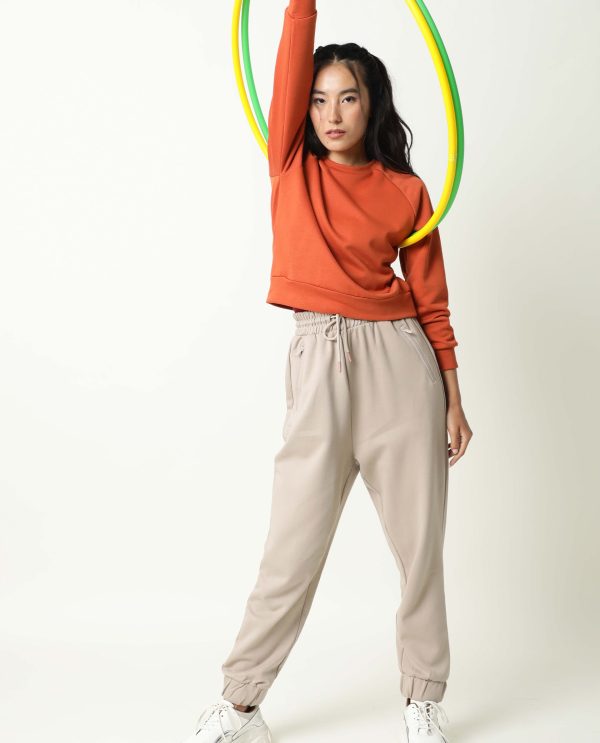 Mid Rise Ankle Length Track Pants